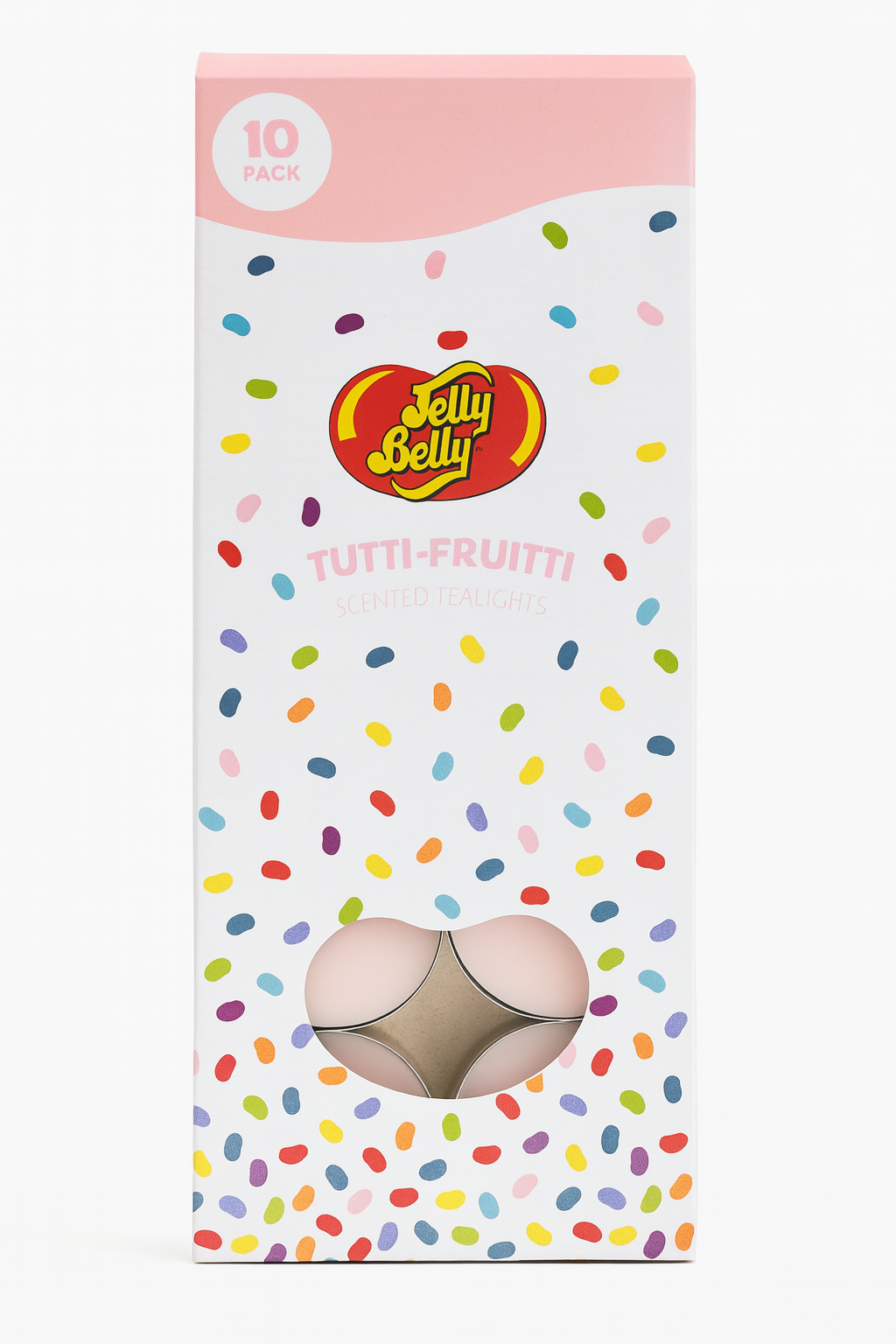 JELLY BELLY TEALIGHTS TUTTI FRUITTI (R) 10pack