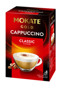 MOKATE CAPPUCCINO GOLD CLASSIC FLAVOUR (8×12.5G) 100G