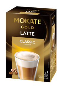MOKATE GOLD CAPPUCCINO LATTE CLASSIC FLAVOUR (8×12.5G) 100G