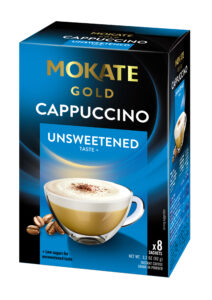 MOKATE GOLD CAPPUCCINO UNSWEETENED TASTE (8×11.5G) 100G