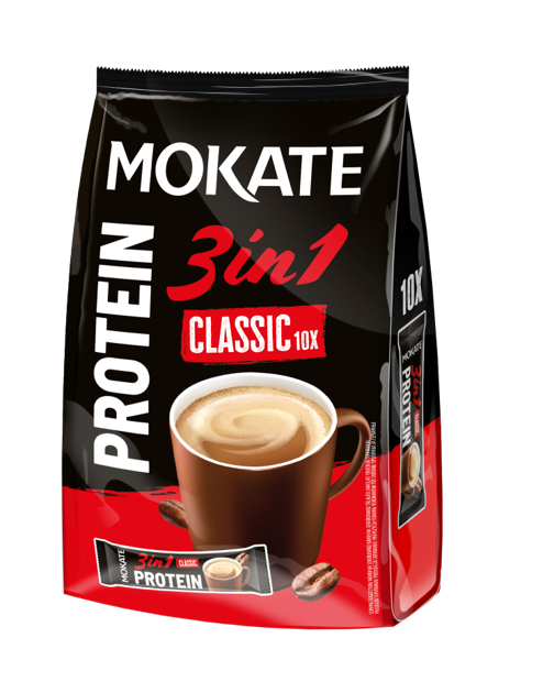 MOKATE 3IN1 PROTEIN CLASSIC POUCH (10x17G) 170G