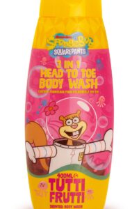 SPONGE BOB HEAD TO TOE WASH TUTTI FRUTTI