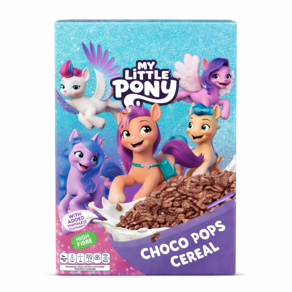 My Little Pony Choco Rice Cereals With Vitamins
