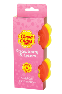 Chupa Chups Air Freshener Stick & Twist Strawberry & Cream 40g