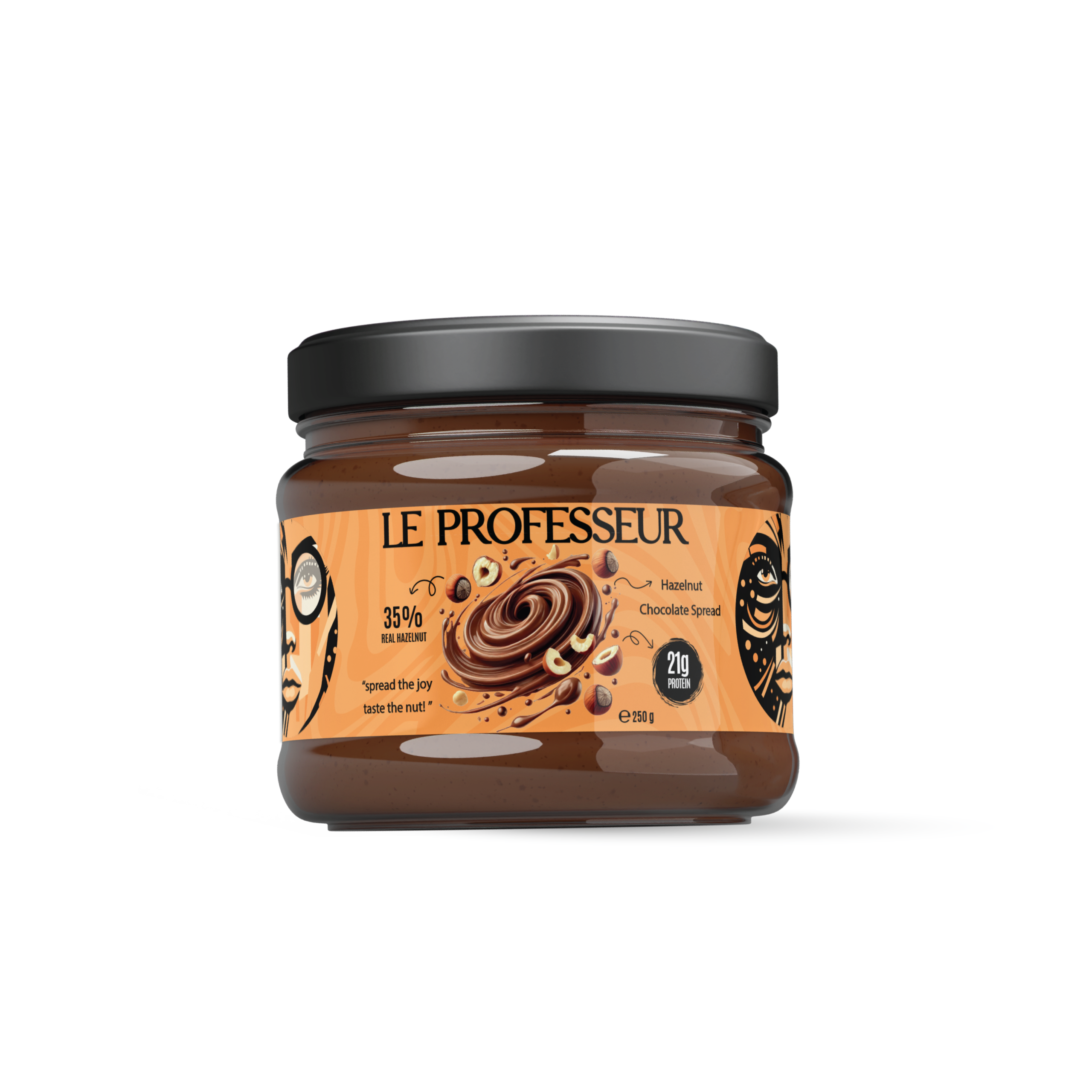 LE PROFESSUR Chocolate Hazelnut Spread 250g