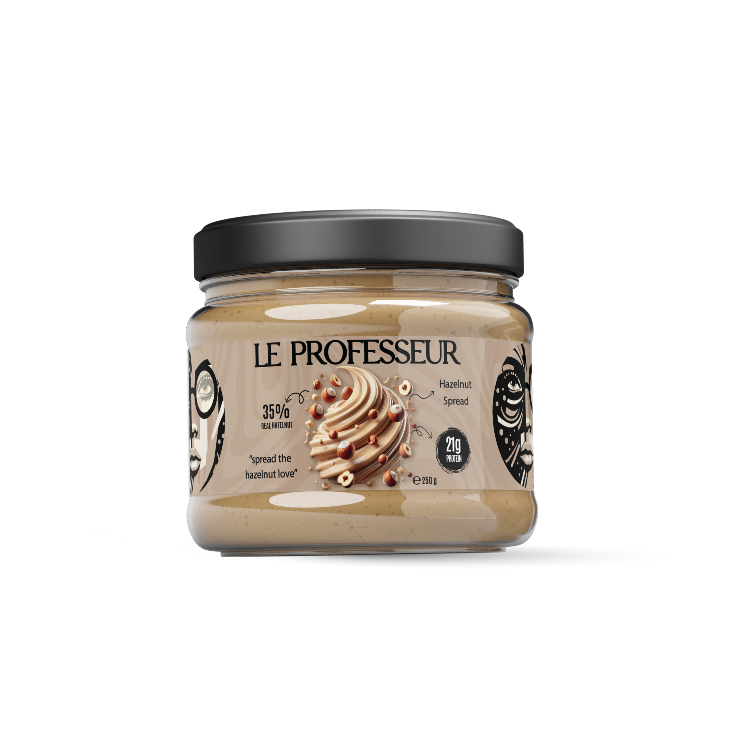 LE PROFESSUR White Chocolate Hazelnut Spread 250g