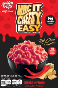 Golden Crafts Mac It Cheesy Easy Cheese Inferno 100g