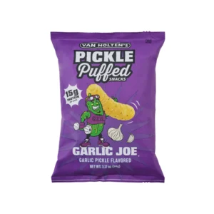 Van Holten’s Garlic Joe – Pickle & Garlic Flavour Puffed Snacks