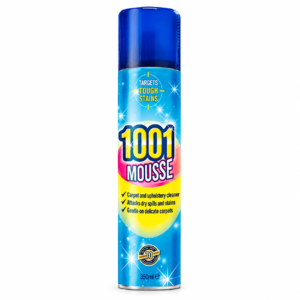 1001 Mousse Carpet and Upholstery Cleaner 350ml